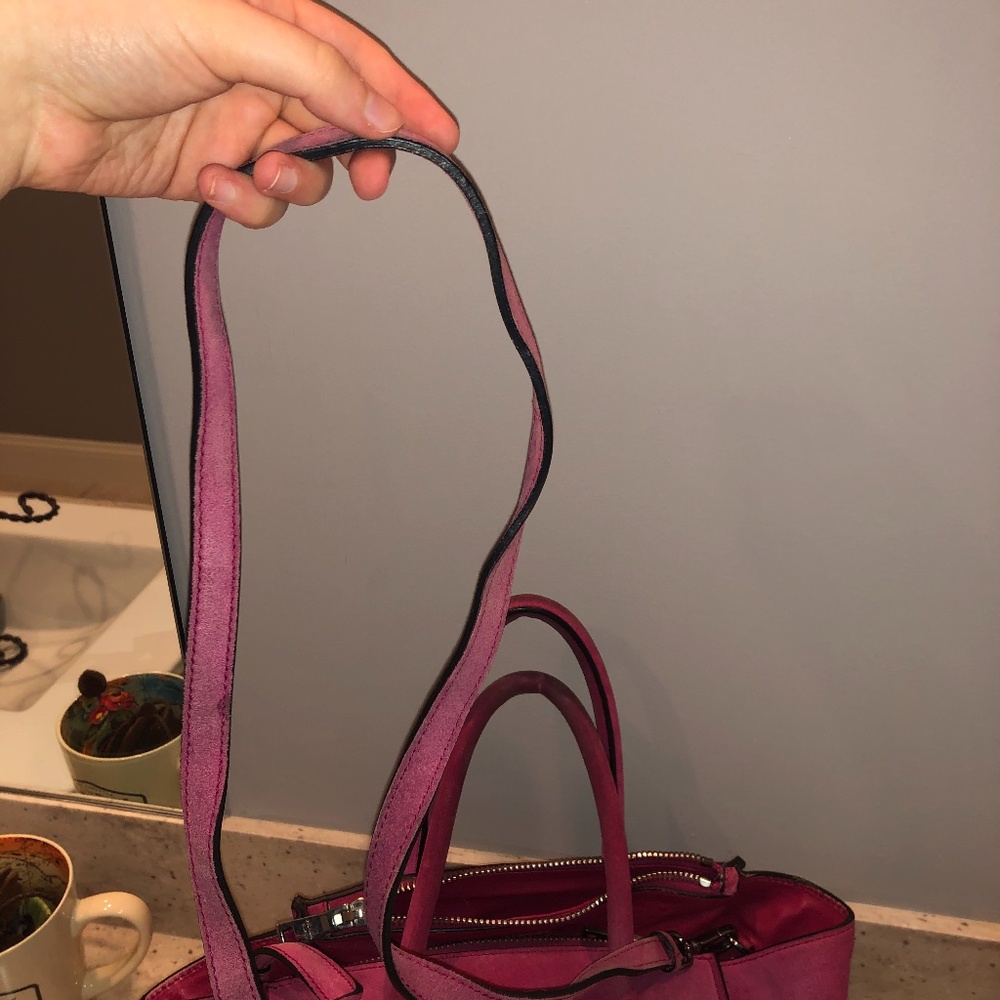Prada Twin Pocket Saffiano Tote Suede - Picture 4 of 4